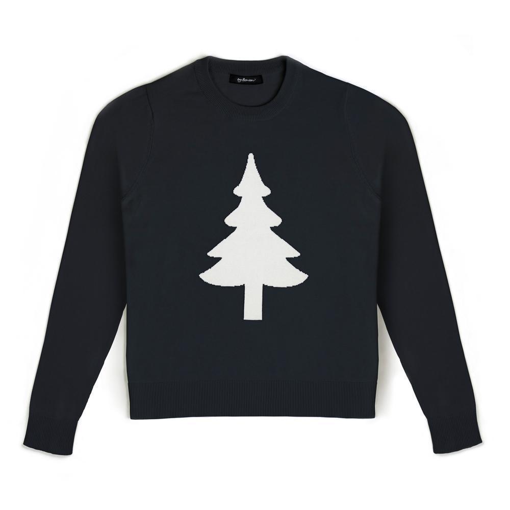 Grey christmas outlet sweater