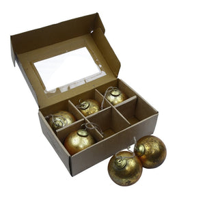 Christmas Balls Lux - 6 - Pack - by Benson - Swedish Design