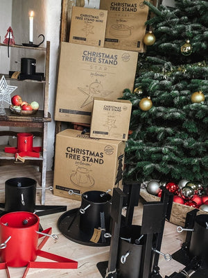 Christmas Tree Stand Outdoor. - by Benson - Swedish Design