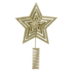 Estrela de Topo de Árvore de Natal Deluxe